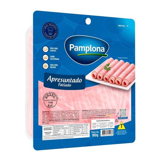 Apresuntado Pamplona fatiado 180g - Imagem em destaque