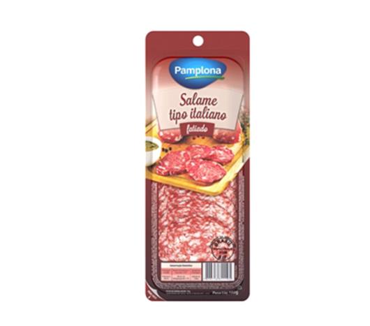 Salame Pamplona Tipo Italaliano Fatiado 100g - Imagem em destaque