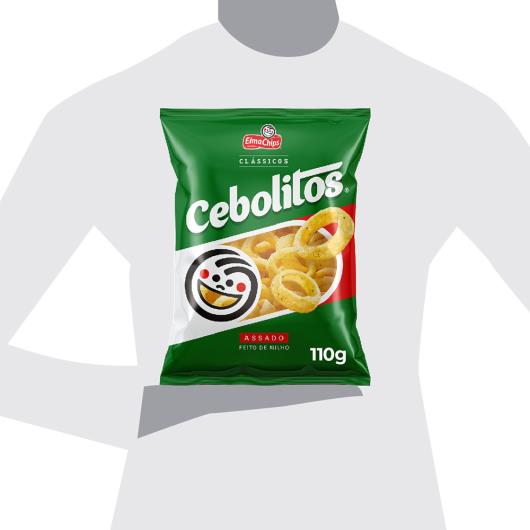 Salgadinho De Milho Cebola Elma Chips Cebolitos Pacote 110G - Imagem em destaque