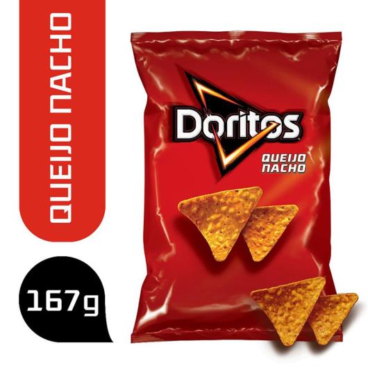 Salgadinho De Milho Queijo Nacho Doritos Pacote 167G - Imagem em destaque