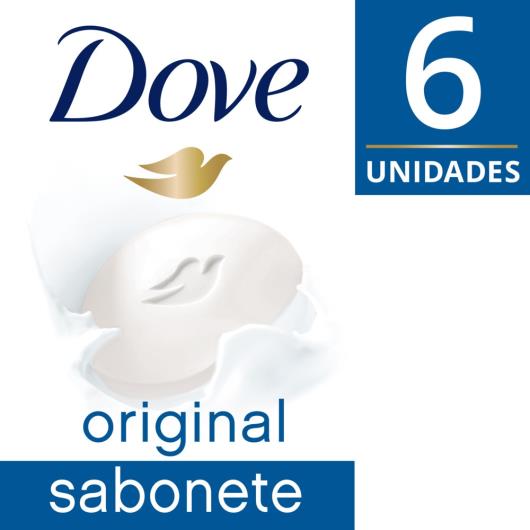 Sabonete em Barra Dove Original 90g 6 unidades - Imagem em destaque