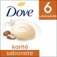 Pack Sabonete Barra Manteiga de Karité e Baunilha Dove Envoltório 6 Unidades 90g Cada Leve Mais Pague Menos - Imagem 7891150044654-(1).jpg em miniatúra