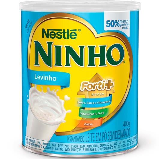 Leite em Pó NINHO Forti+ Levinho 400g - Imagem em destaque