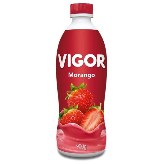 Iogurte Vigor sabor morango garrafa 900ml - Imagem em destaque
