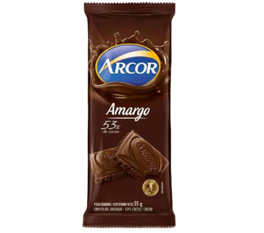 Chocolate Arcor Amargo 53% Cacau 50g - Imagem em destaque
