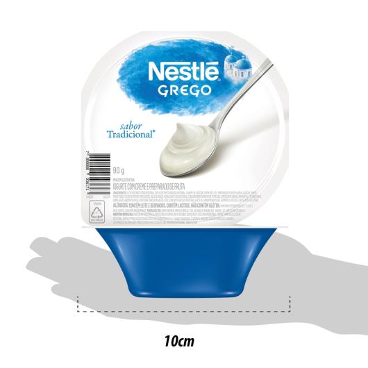 Iogurte Nestlé Grego Tradicional 90G - Imagem em destaque