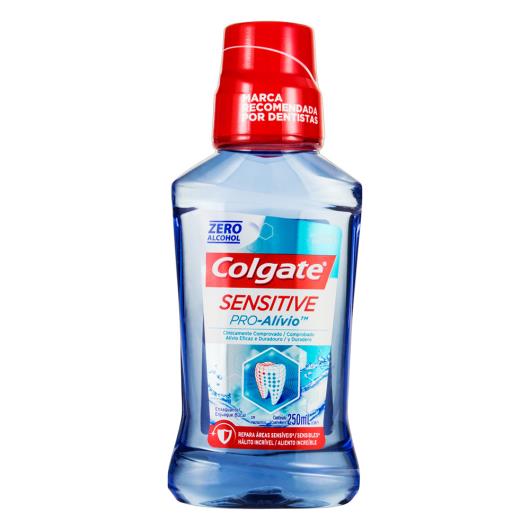 Enxaguante Bucal Zero Álcool Menta Colgate Sensitive Pro-Alívio Frasco 250ml - Imagem em destaque