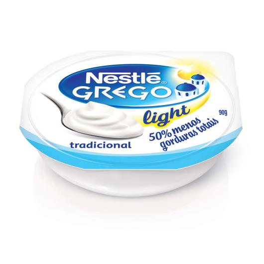 Iogurte Nestle Grego Light Tradicional 90g - Imagem em destaque