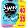 Absorvente Sym Diário sem Perfume Leve 40 Pague 35