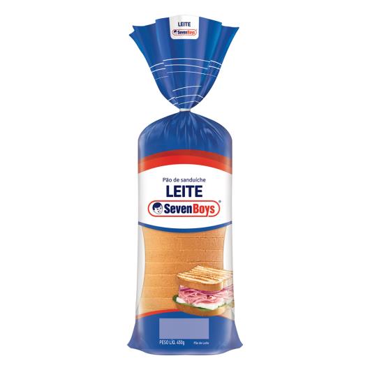 Pão Seven Boys Leite 450g - Imagem em destaque