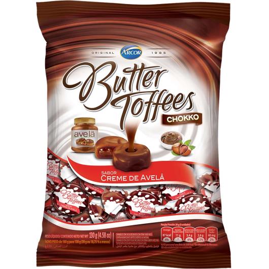 Bala Butter Toffees Creme de Avelã 130g - Imagem em destaque