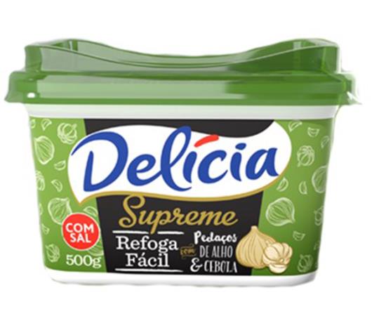 Margarina Delícia Supreme Alho e Cebola com Sal 500g - Imagem em destaque