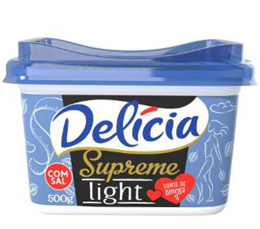 Margarina Delícia Supreme Light com Sal 500g - Imagem em destaque