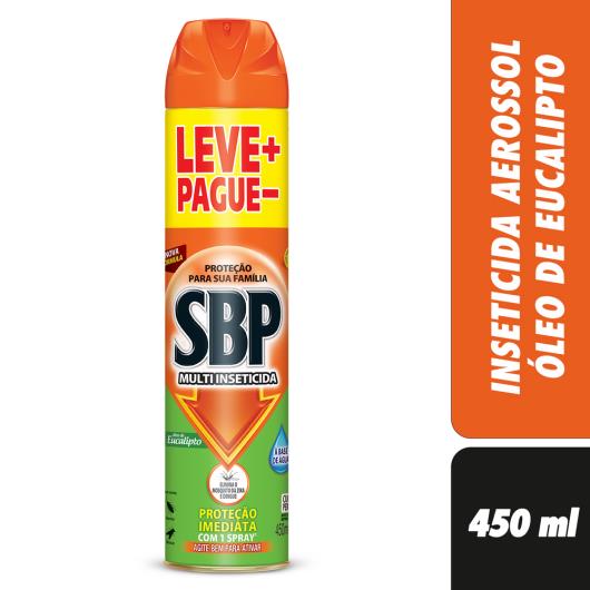 SBP Multi Inseticida Aerossol Óleo de Eucalipto 450ml Leve+ Pague- - Imagem em destaque