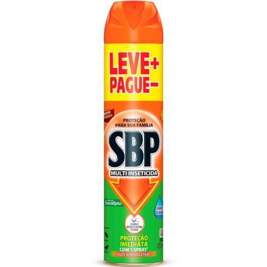 SBP Multi Inseticida Aerossol Óleo de Eucalipto 450ml Leve+ Pague- - Imagem em destaque