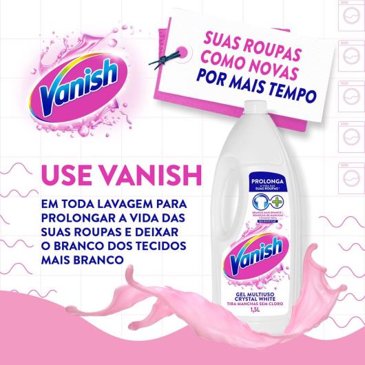 Vanish Tira Manchas Gel Multiuso para roupas brancas 3L - Imagem em destaque