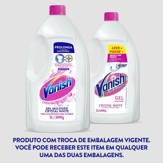 Vanish Tira Manchas Gel Multiuso para roupas brancas 3L - Imagem em destaque