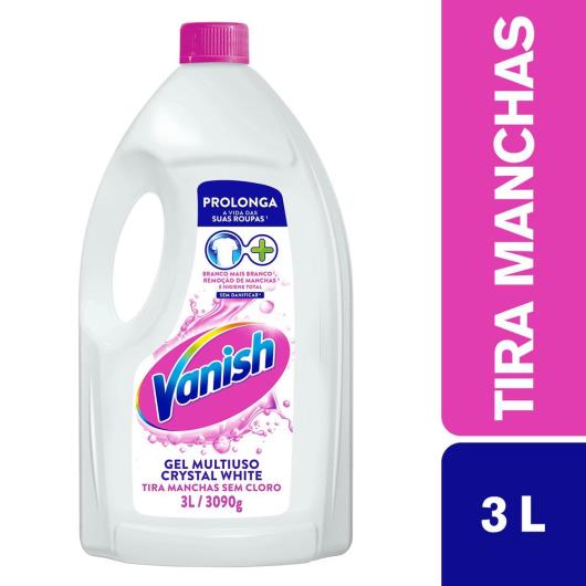 Vanish Tira Manchas Gel Multiuso para roupas brancas 3L - Imagem em destaque