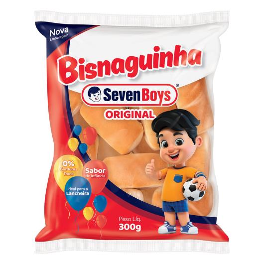 Pão Bisnaguinha Original Seven Boys Pacote 300g - Imagem em destaque