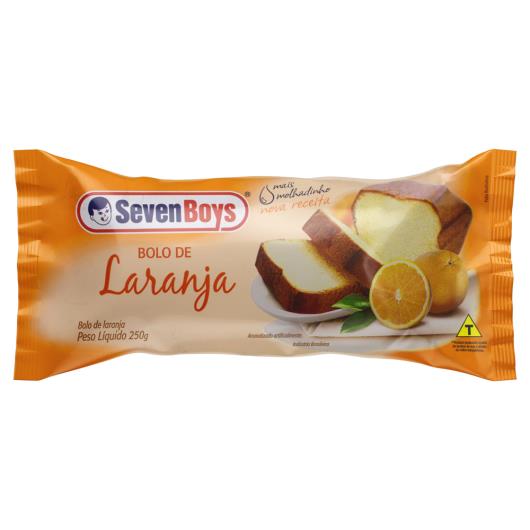 Bolo Seven Boys Laranja 250g - Imagem em destaque