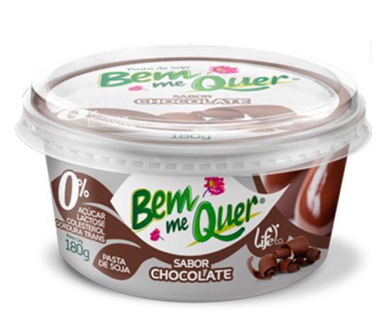 Pasta Soja Bem Me Quer Chocolate 180g - Imagem em destaque