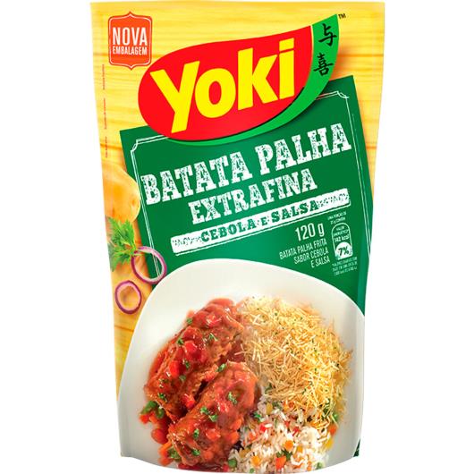 Batata Palha Yoki Extra Fina Premium Cebola e Salsa 120g - Imagem em destaque