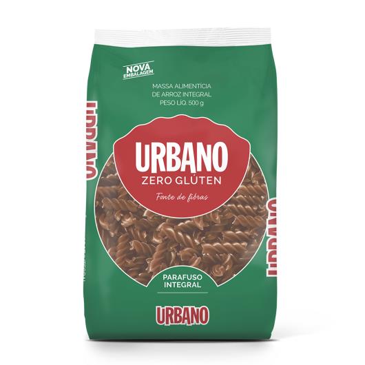 Macarrão Arroz Urbano Parafuso Integral 500g - Imagem em destaque