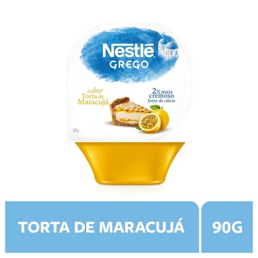 Iogurte Nestlé Grego Torta de Maracujá 90g - Imagem em destaque