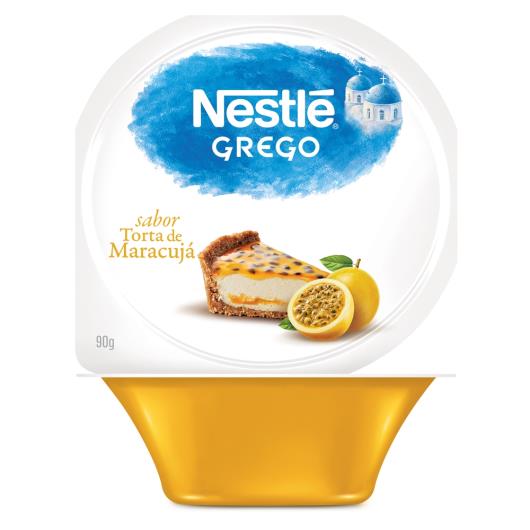 Iogurte Nestlé Grego Torta de Maracujá 90g - Imagem em destaque