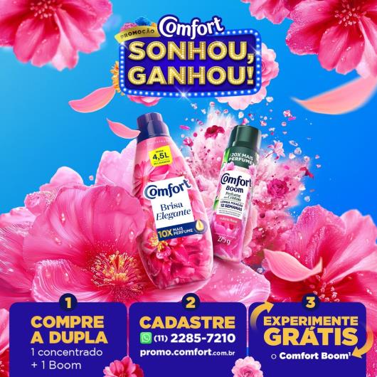 Amaciante Concentrado Comfort Brisa Elegante 1L - Imagem em destaque