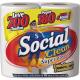 Papel Toalha Social Clean Leve 200 Toalhas Pague 180 - Imagem 1000017857.jpg em miniatúra