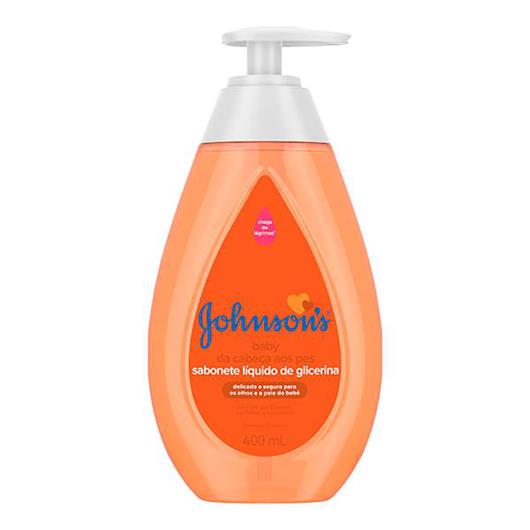 SABONETE JOHNSON'S BABY GLICERINADO 400ml - Imagem em destaque