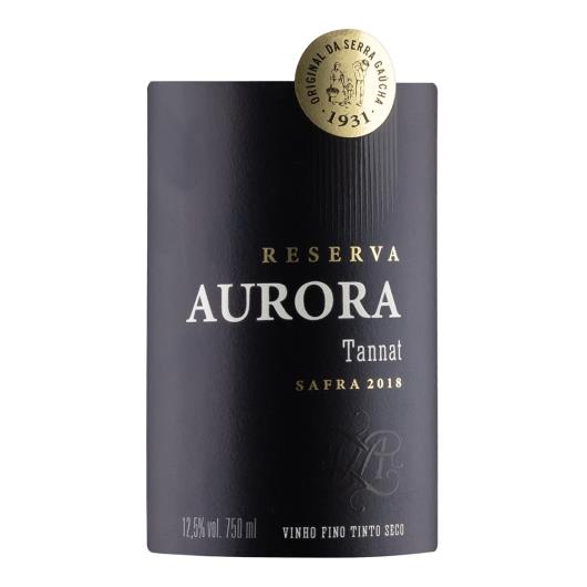Vinho Nacional Aurora Tinto Tannat Reserva 750ml - Imagem em destaque