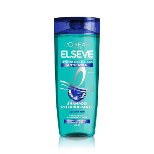 Shampoo Elseve Hydra Detox Anti-caspa Reequilibrante 200ml - Imagem em destaque