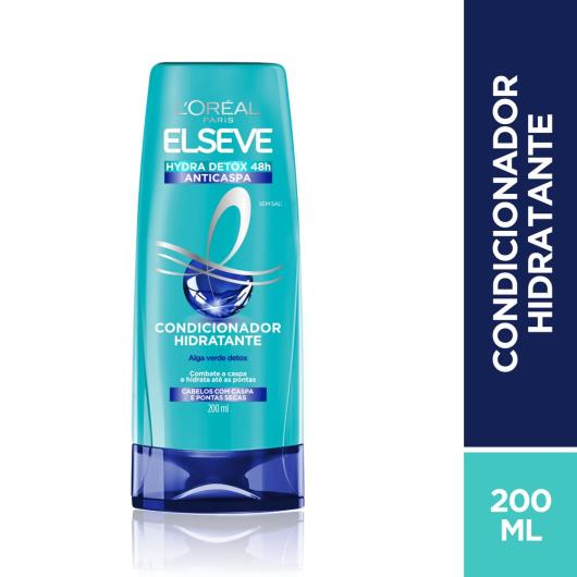 Condicionador Hydra Detox L'Oreal Paris Elseve Anti-caspa Reequilíbrante 200ml - Imagem em destaque