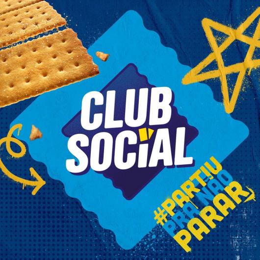 Pack Biscoito Integral Tradicional Club Social Pacote 144g 6 Unidades - Imagem em destaque