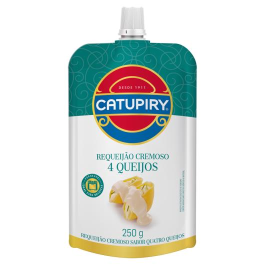 Requeijão Cremoso 4 Queijos Catupiry Pouch 250g - Imagem em destaque