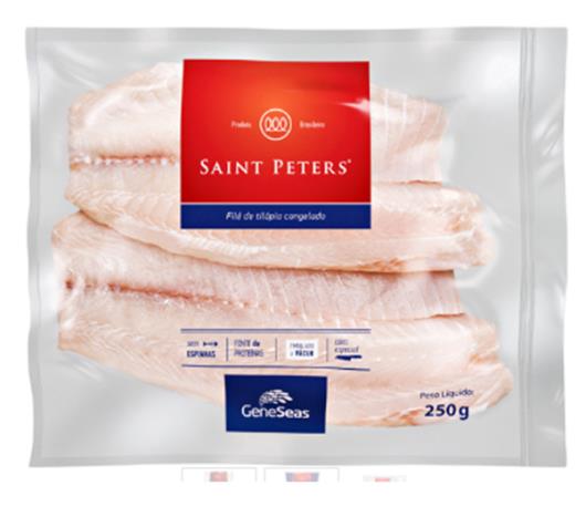 File Saint Peter Geneseas Tilápia Congelado 250g - Imagem em destaque