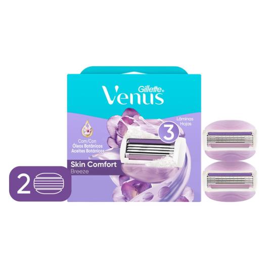 Carga para Aparelho de Depilar Gillette Venus Breeze - 2 unidades - Imagem em destaque