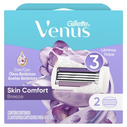 Carga para Aparelho de Depilar Gillette Venus Breeze - 2 unidades - Imagem em destaque