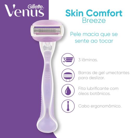 Carga para Aparelho de Depilar Gillette Venus Breeze - 2 unidades - Imagem em destaque