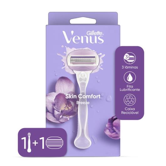 Aparelho Recarregável + Carga para Depilar Gillette Venus Breeze - Imagem em destaque