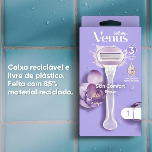 Aparelho Recarregável + Carga para Depilar Gillette Venus Breeze - Imagem em destaque