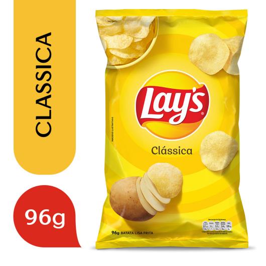 Batata Frita Lisa Clássica Lays Pacote 96G - Imagem em destaque