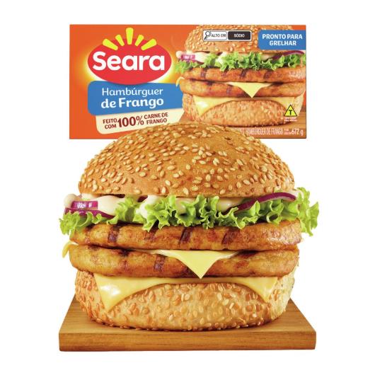 Hambúrguer de frango Seara 672g - Imagem em destaque