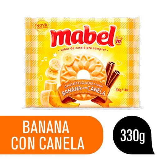 Biscoito Amanteigado Banana E Canela Pacote 330G - Imagem em destaque