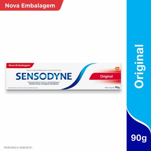 Creme Dental Sensodyne Original 90g - Imagem em destaque