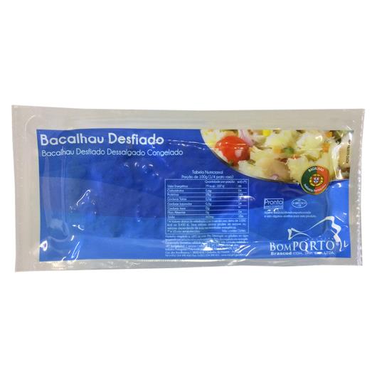 Bacalhau Desfiado Dessalgado Bom Porto Imperial 500g - Imagem em destaque