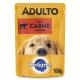 Alimento para Cães Adultos Carne ao Molho Pedigree Sachê 100g - Imagem 7896029018958.jpg em miniatúra