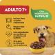 Alimento para Cães Adultos 7+ Carne ao Molho Pedigree Sachê 100g - Imagem 7896029014981-4.jpg em miniatúra
